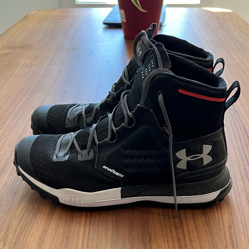Under Armour gortex hiking boots with Micheline tread